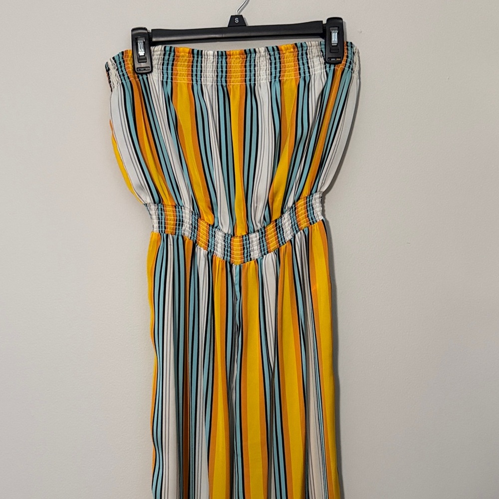 Forever 21 Multicolor Striped Jumpsuit